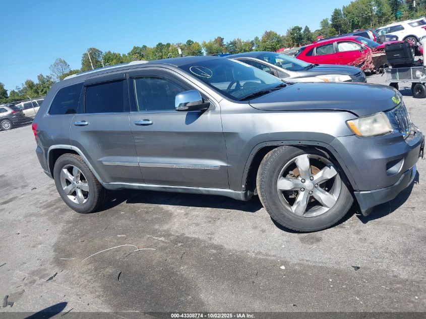 2012 Jeep Grand Cherokee Overland VIN: 1C4RJFCG5CC123859 Lot: 43308774