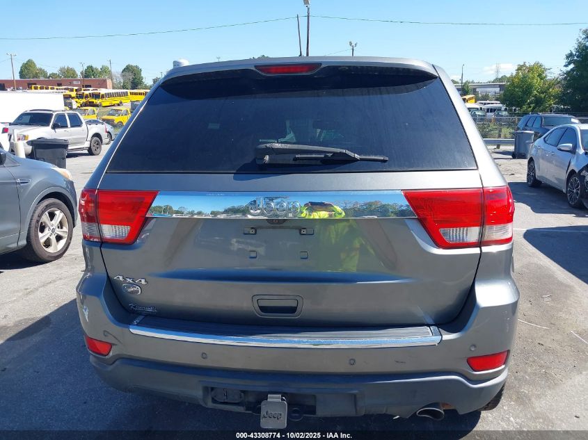 2012 Jeep Grand Cherokee Overland VIN: 1C4RJFCG5CC123859 Lot: 43308774