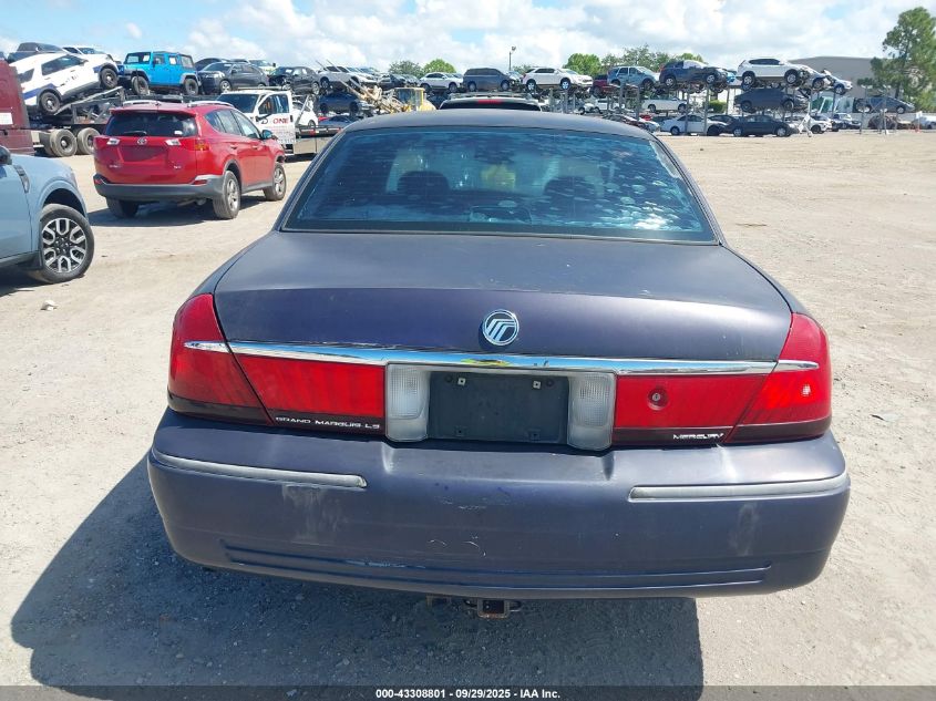 2002 Mercury Grand Marquis Ls VIN: 2MEFM75W72X658308 Lot: 43308801