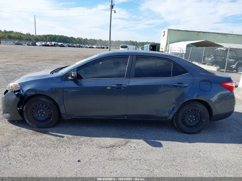 2018 Toyota Corolla Le VIN: 2T1BURHE2JC036507 Lot: 43308813