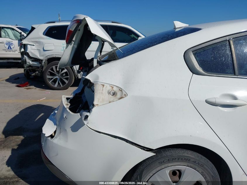 2016 Kia Forte Lx VIN: KNAFK4A63G5554335 Lot: 43308825