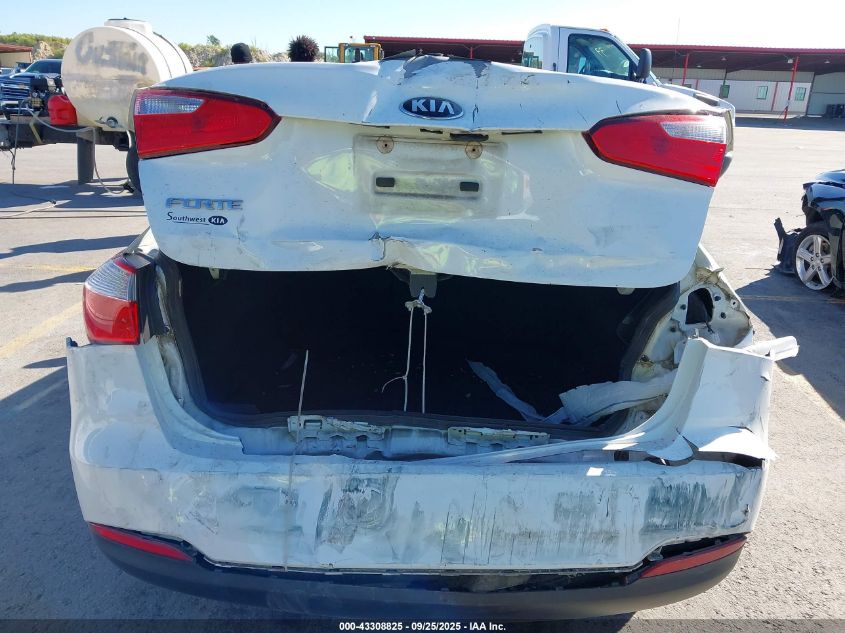 2016 Kia Forte Lx VIN: KNAFK4A63G5554335 Lot: 43308825