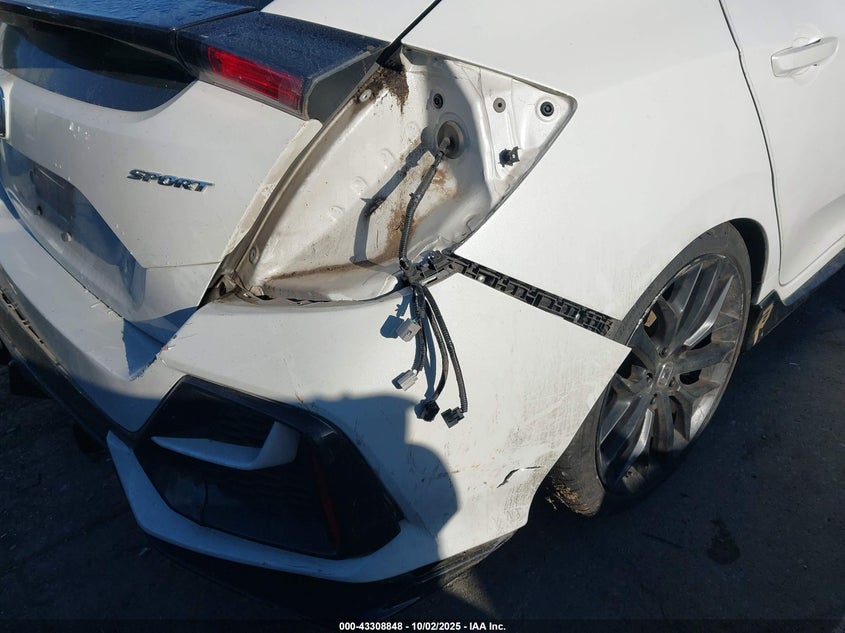 2021 HONDA CIVIC SPORT - SHHFK7G45MU224456