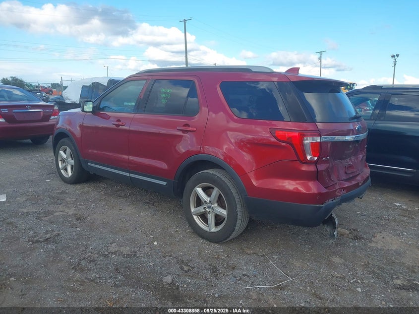 2017 FORD EXPLORER XLT - 1FM5K8D88HGB31254