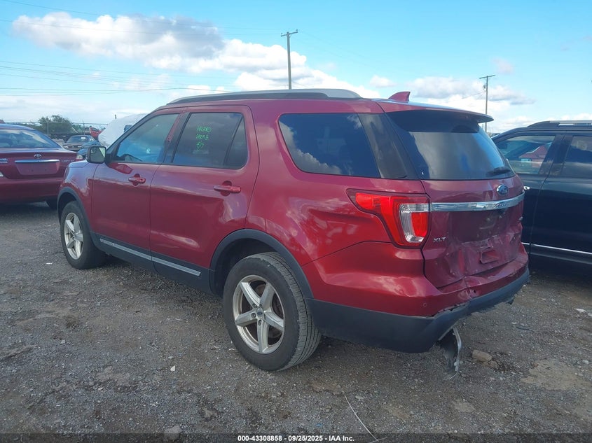 2017 FORD EXPLORER XLT - 1FM5K8D88HGB31254