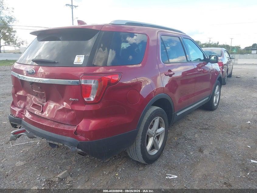 2017 FORD EXPLORER XLT - 1FM5K8D88HGB31254