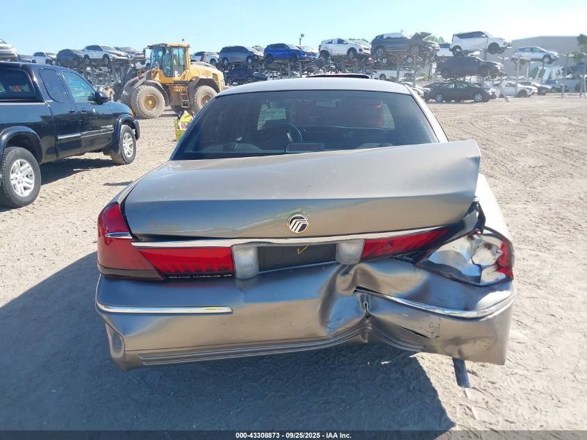 2001 Mercury Grand Marquis Gs VIN: 2MEFM74W11X695399 Lot: 43308873