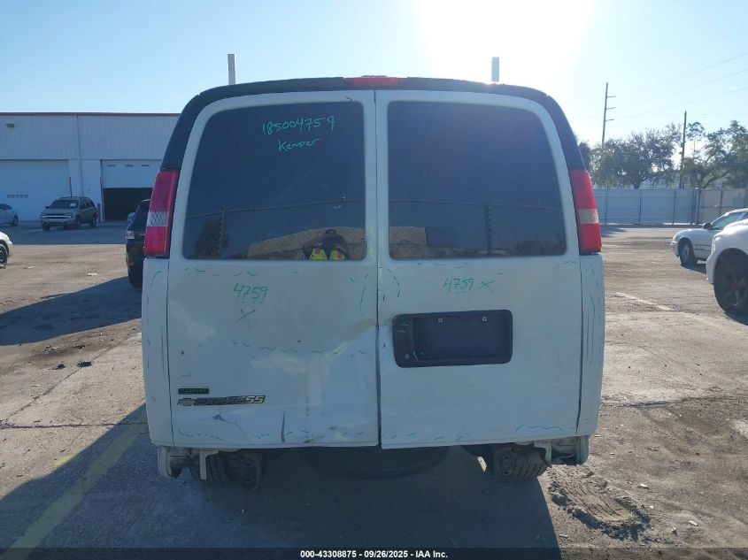 2010 Chevrolet Express 2500 Work Van VIN: 1GCZGGBG4A1103732 Lot: 43308875