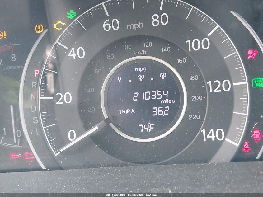 2016 Honda Cr-V Ex VIN: 2HKRM4H57GH706415 Lot: 43308903