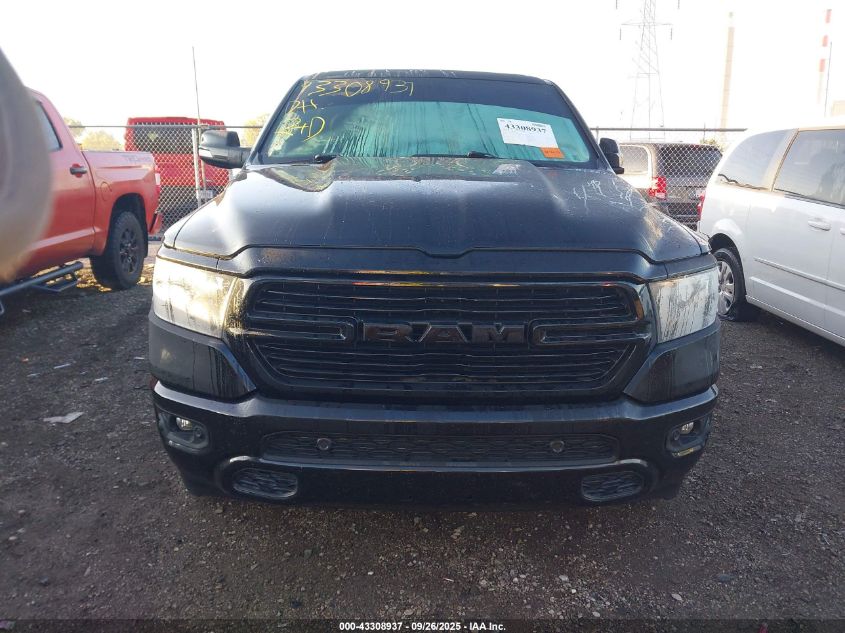 2019 Ram 1500 Big Horn/Lone Star 4X4 5'7 Box VIN: 1C6RRFFG5KN736465 Lot: 43308937