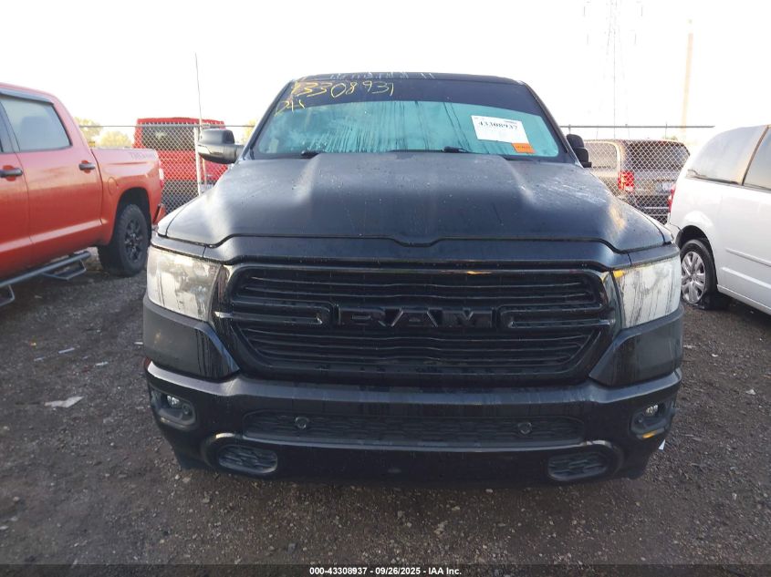 2019 Ram 1500 Big Horn/Lone Star 4X4 5'7 Box VIN: 1C6RRFFG5KN736465 Lot: 43308937