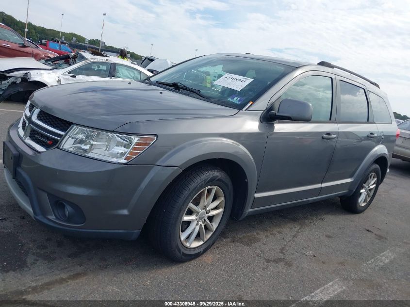 2013 Dodge Journey Sxt VIN: 3C4PDCBG6DT502194 Lot: 43308945