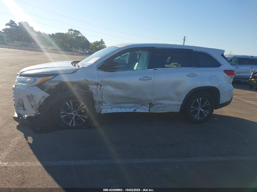 2017 Toyota Highlander Le VIN: 5TDZARFH2HS025416 Lot: 43308963