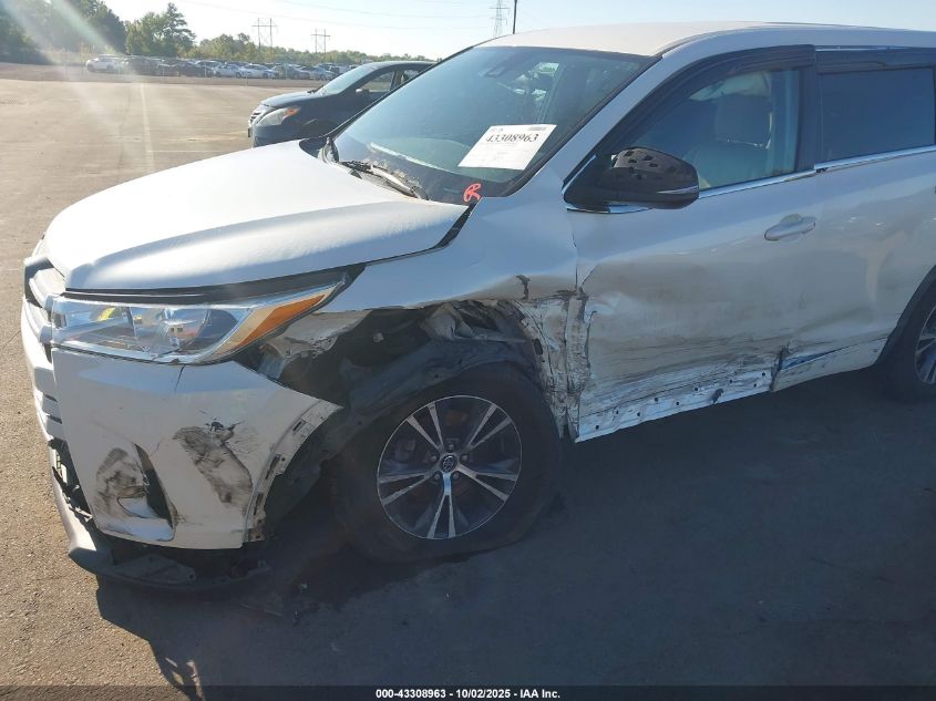 2017 Toyota Highlander Le VIN: 5TDZARFH2HS025416 Lot: 43308963