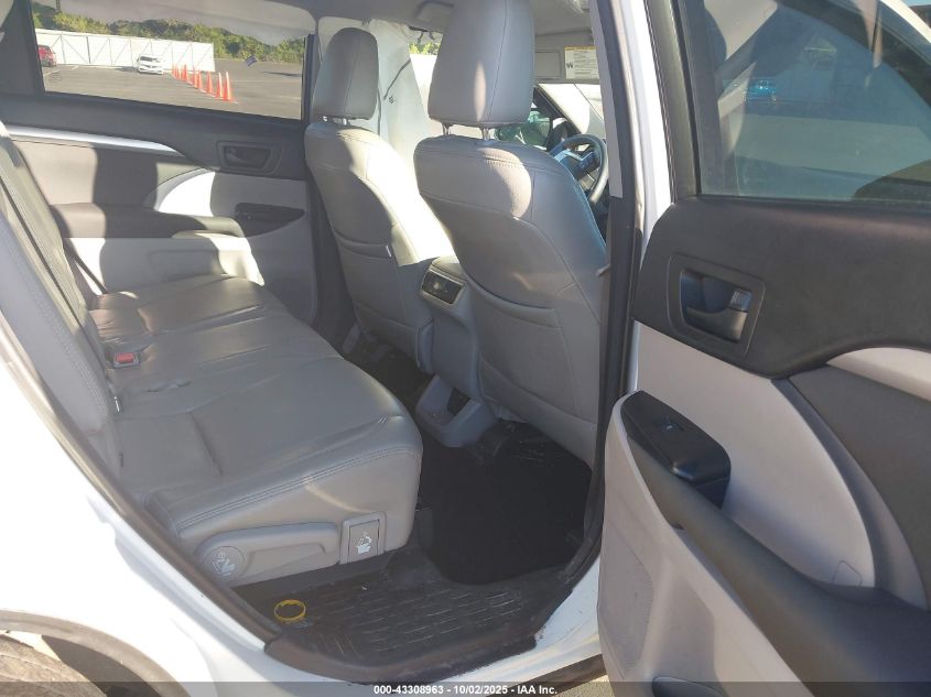 2017 Toyota Highlander Le VIN: 5TDZARFH2HS025416 Lot: 43308963