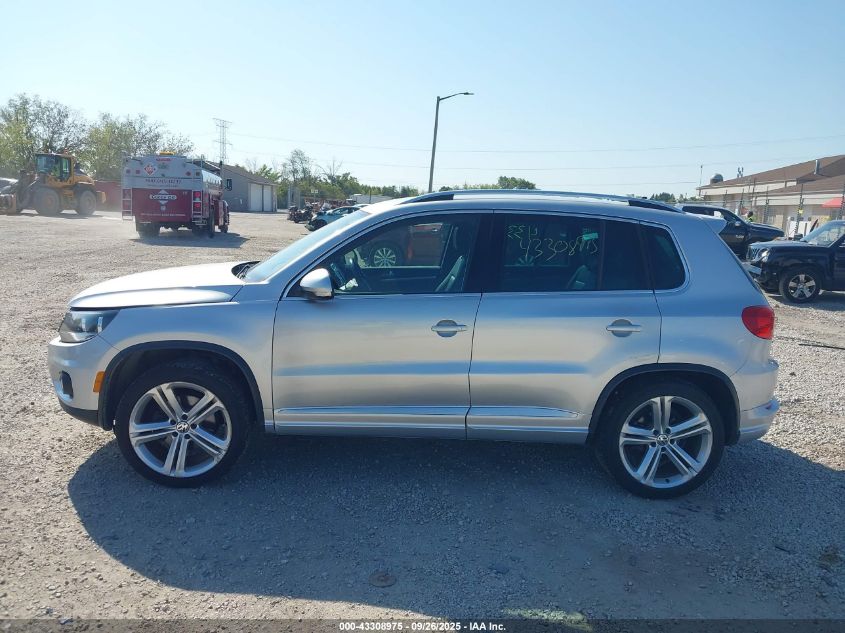 2016 Volkswagen Tiguan R-Line VIN: WVGBV7AX7GW611466 Lot: 43308975