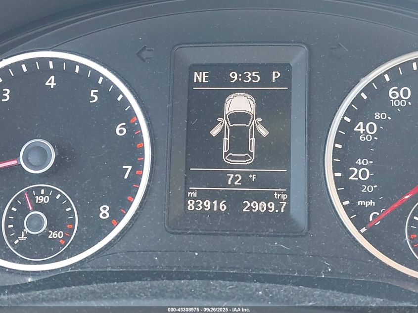 2016 Volkswagen Tiguan R-Line VIN: WVGBV7AX7GW611466 Lot: 43308975