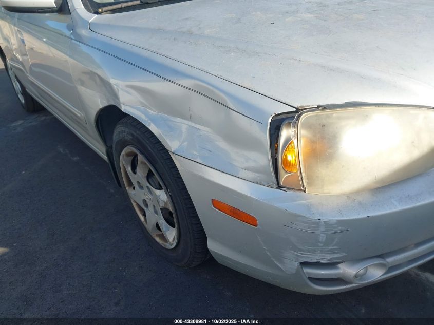 2006 Hyundai Elantra Gls/Limited VIN: KMHDN46D46U355965 Lot: 43308981