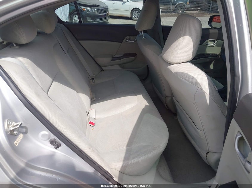 2012 Honda Civic Lx VIN: 19XFB2F50CE352462 Lot: 43308985