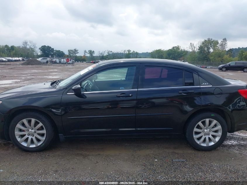 2012 Chrysler 200 Touring VIN: 1C3CCBBBXCN155102 Lot: 43308989