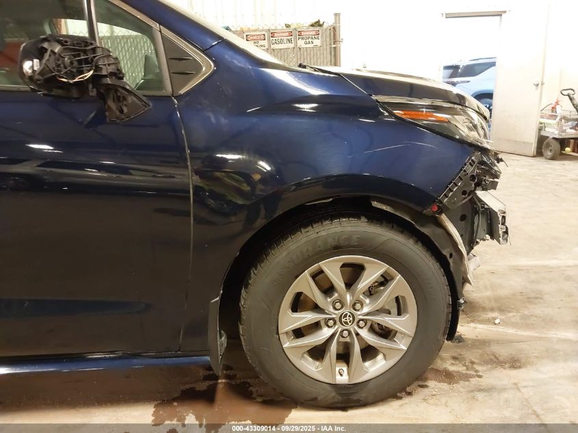 2022 Toyota Sienna Xle VIN: 5TDJRKECXNS097608 Lot: 43309014