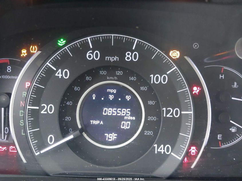 2015 Honda Cr-V Ex-L VIN: 5J6RM3H75FL003671 Lot: 43309018