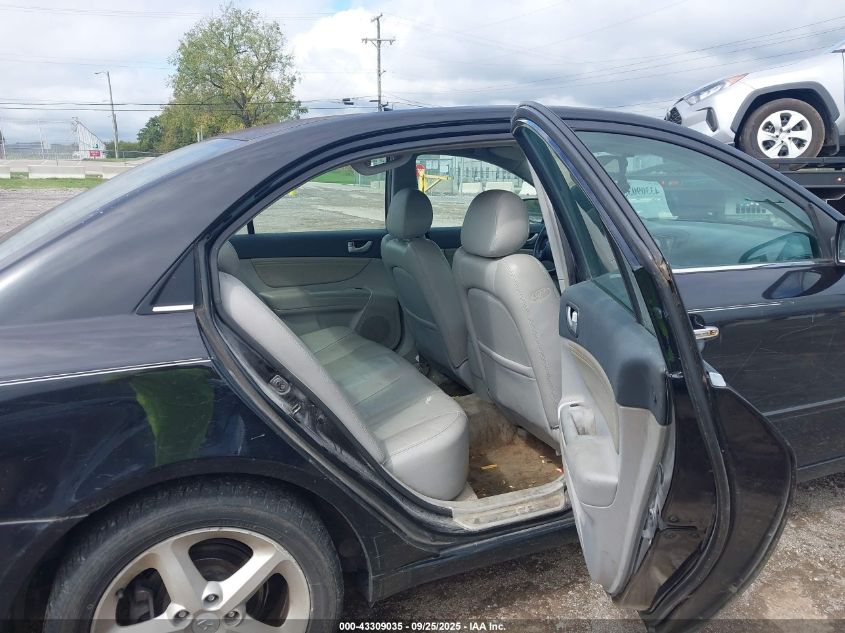 2006 Hyundai Sonata Gls V6/Lx V6 VIN: 5NPEU46F86H041243 Lot: 43309035