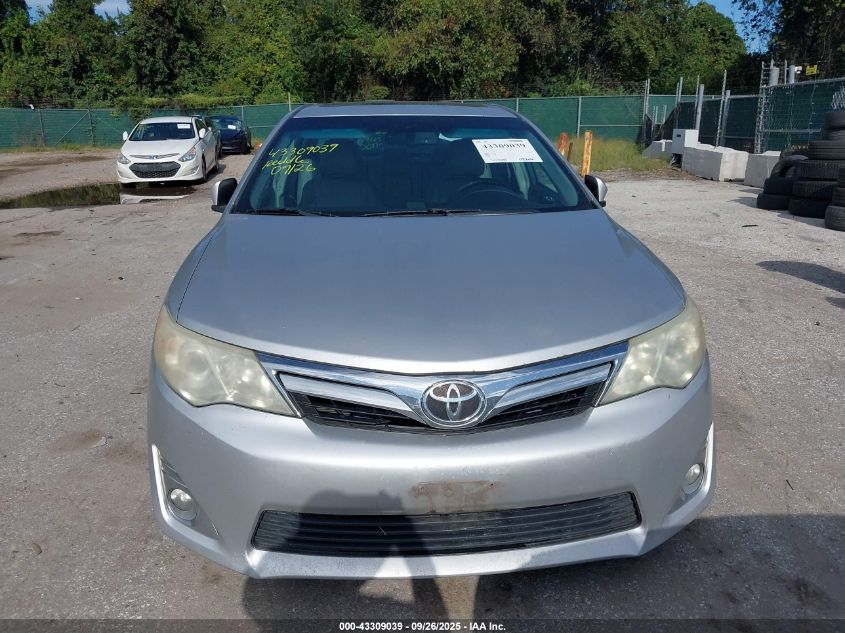 2012 Toyota Camry Xle VIN: 4T4BF1FK1CR194851 Lot: 43309039