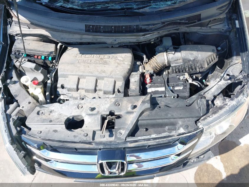 2016 Honda Odyssey Ex-L VIN: 5FNRL5H61GB081431 Lot: 43309043