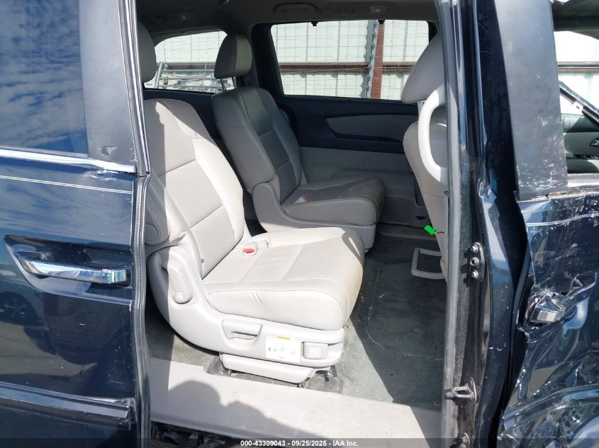 2016 Honda Odyssey Ex-L VIN: 5FNRL5H61GB081431 Lot: 43309043