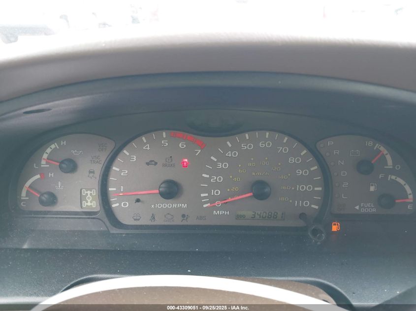 2004 Toyota Sequoia Limited V8 VIN: 5TDBT48A44S212861 Lot: 43309051