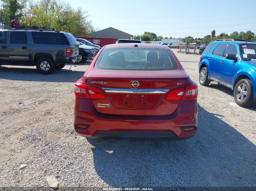 2019 Nissan Sentra Sv VIN: 3N1AB7AP7KY252679 Lot: 43309053