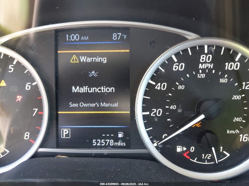 2019 Nissan Sentra Sv VIN: 3N1AB7AP7KY252679 Lot: 43309053