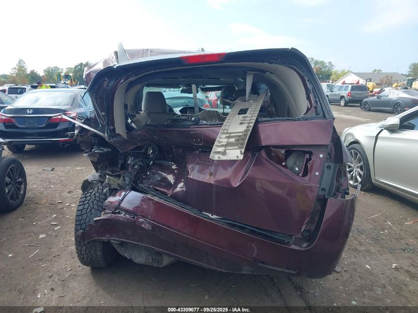 2014 Honda Odyssey Ex-L VIN: 5FNRL5H62EB023499 Lot: 43309077