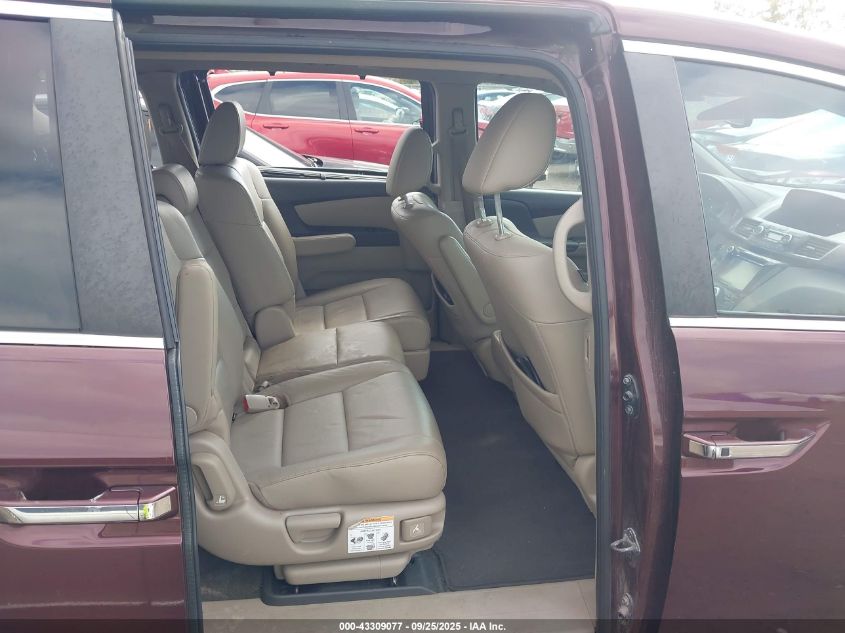 2014 Honda Odyssey Ex-L VIN: 5FNRL5H62EB023499 Lot: 43309077