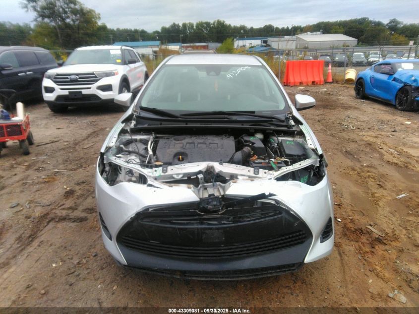 2017 Toyota Corolla Le VIN: 5YFBURHE0HP656685 Lot: 43309081