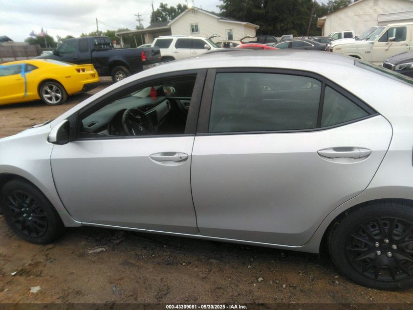 2017 Toyota Corolla Le VIN: 5YFBURHE0HP656685 Lot: 43309081