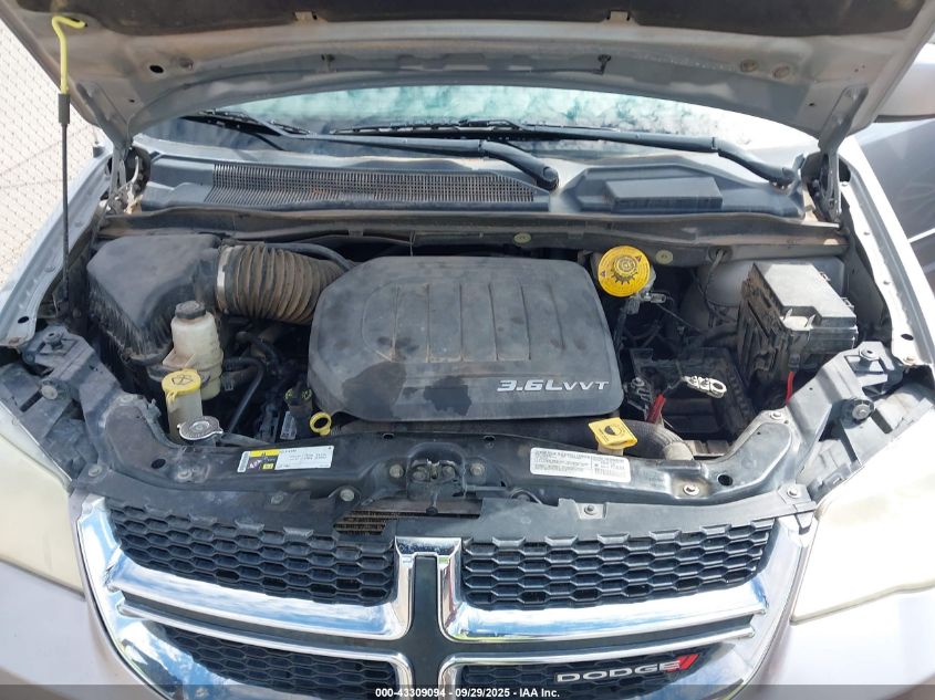 2014 Dodge Grand Caravan Sxt VIN: 2C4RDGCG7ER212842 Lot: 43309094