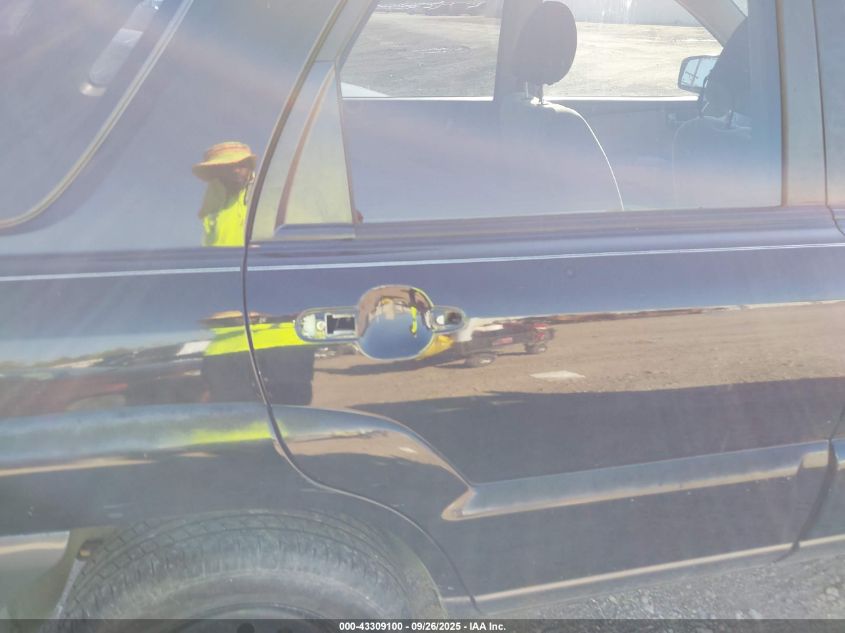 2006 Kia Sportage Ex V6/Lx V6 VIN: KNDJF723X67265995 Lot: 43309100