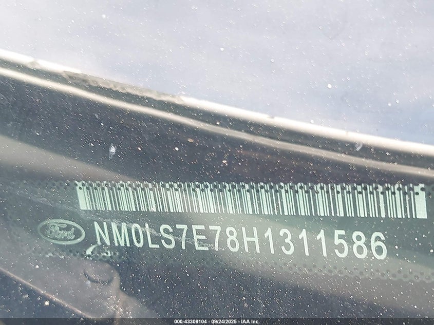 2017 FORD TRANSIT CONNECT XL - NM0LS7E78H1311586