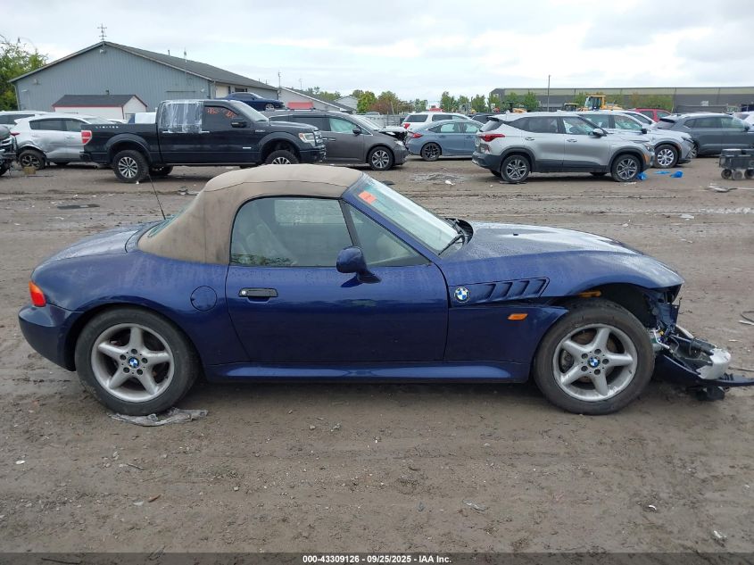 1998 BMW Z3 2.8 VIN: 4USCJ3334WLC15189 Lot: 43309126