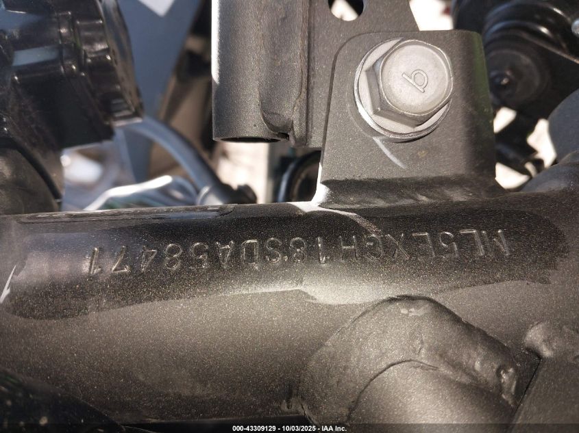 2025 Kawasaki Ex500 H VIN: ML5EXGH18SDA58471 Lot: 43309129