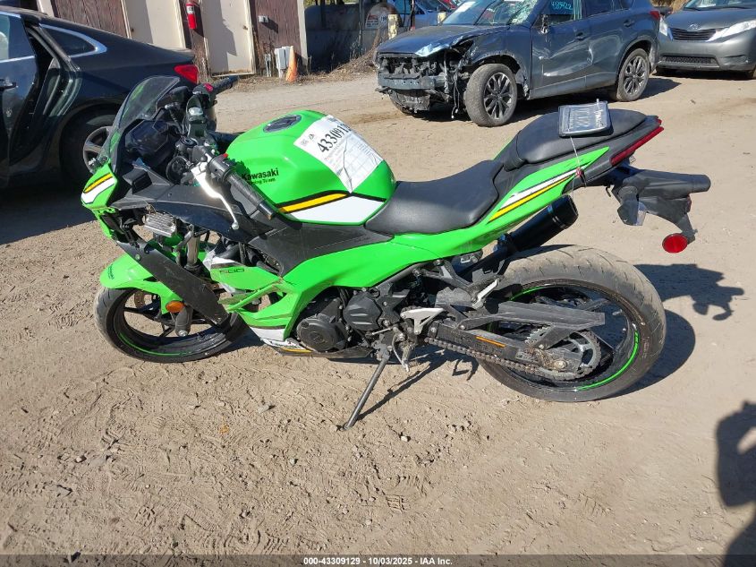 2025 Kawasaki Ex500 H VIN: ML5EXGH18SDA58471 Lot: 43309129