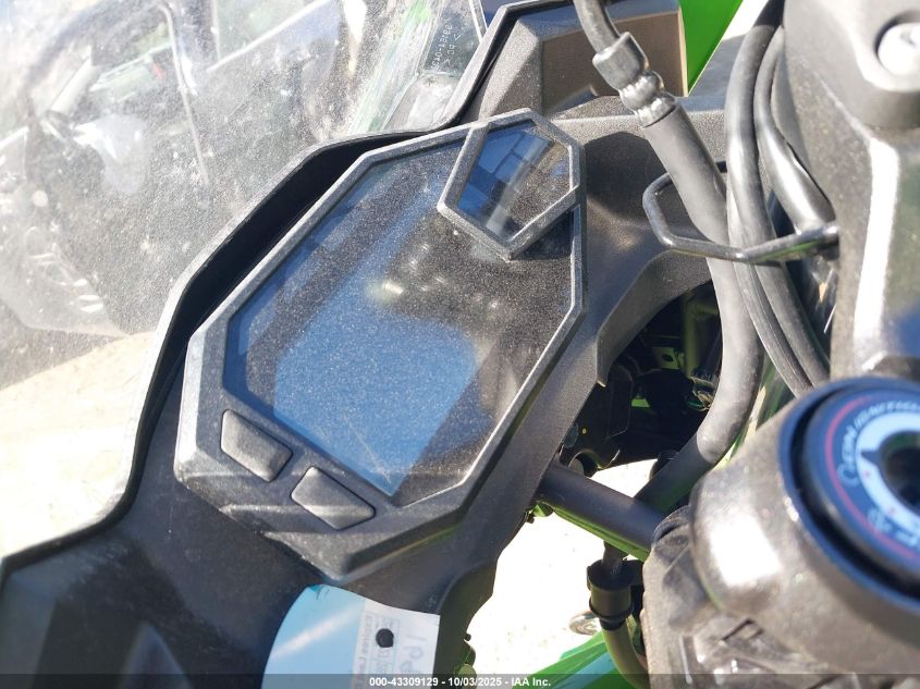 2025 Kawasaki Ex500 H VIN: ML5EXGH18SDA58471 Lot: 43309129