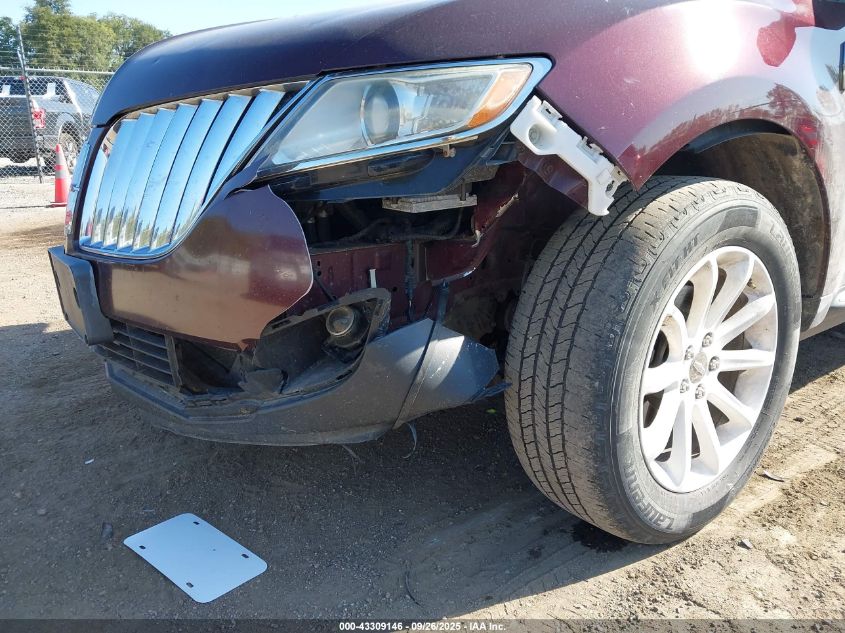 2011 Lincoln Mkx VIN: 2LMDJ8JK3BBJ13343 Lot: 43309146