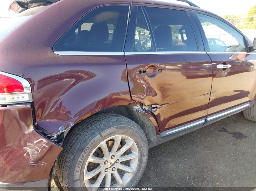 2011 Lincoln Mkx VIN: 2LMDJ8JK3BBJ13343 Lot: 43309146