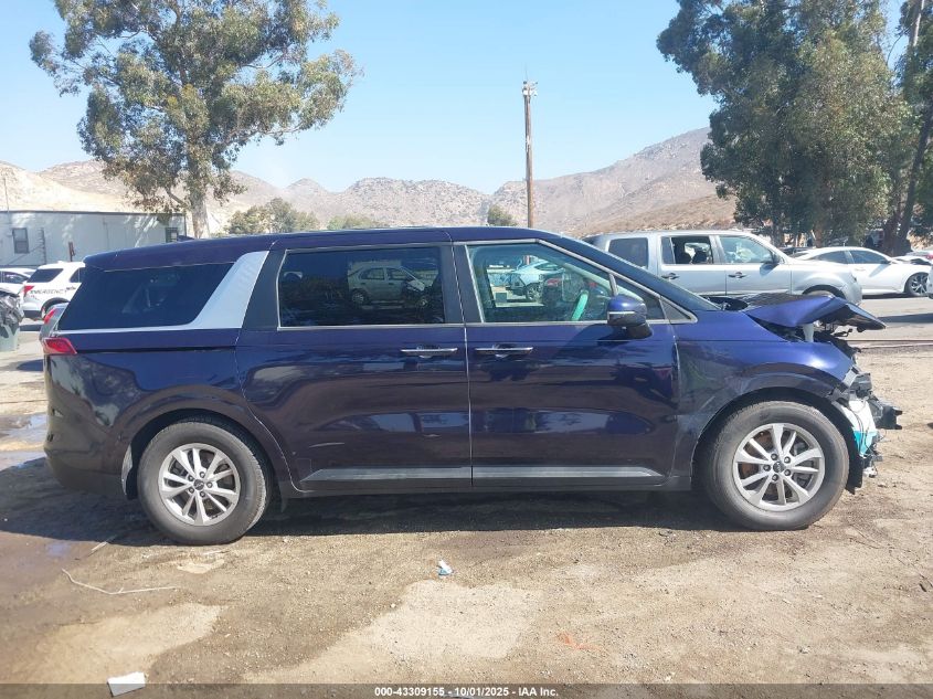 2024 Kia Carnival Mpv Lx Seat Package VIN: KNDNB4H33R6328481 Lot: 43309155