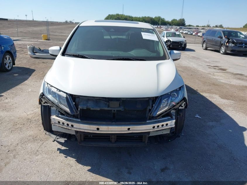 2018 Honda Odyssey Ex-L VIN: 5FNRL6H77JB032482 Lot: 43309167