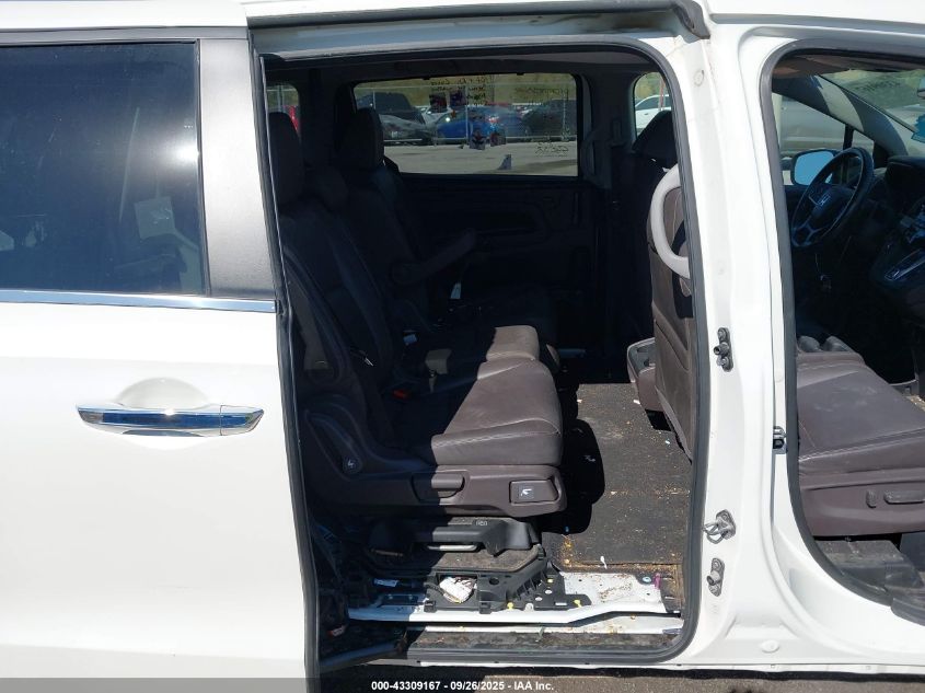 2018 Honda Odyssey Ex-L VIN: 5FNRL6H77JB032482 Lot: 43309167