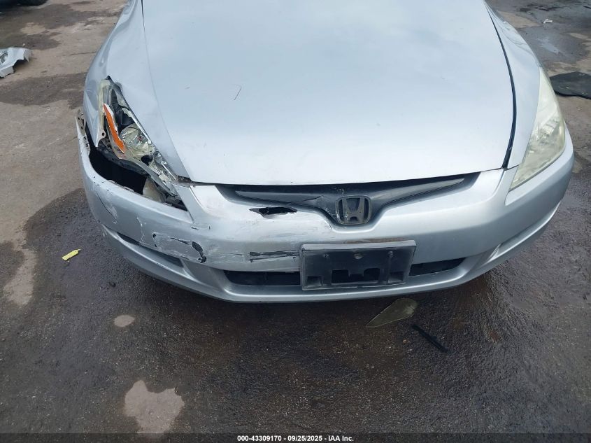 2003 Honda Accord 2.4 Ex VIN: 1HGCM726X3A007341 Lot: 43309170